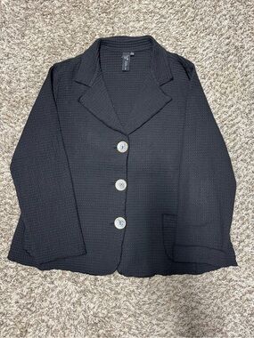 Focus Casual Life Waffle-knit Jacket